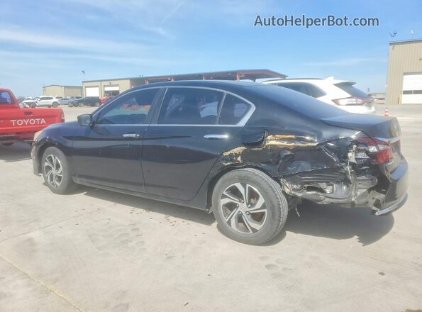1HGCR2F33GA022015 2016 HONDA ACCORD Black Trasero izquierdo