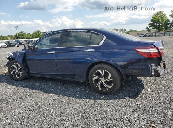 1HGCR2F33GA198580 2016 HONDA ACCORD Blue Задня ліва чверть
