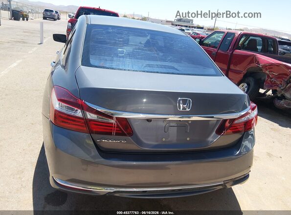 1HGCR2F33HA139501 2017 HONDA ACCORD Gray 