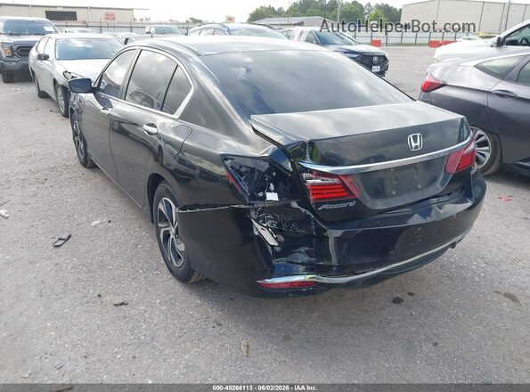 1HGCR2F34GA005143 2016 HONDA ACCORD Black Задня ліва чверть