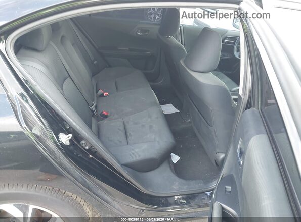 1HGCR2F34GA005143 2016 HONDA ACCORD Black Вид наклейки з VIN-кодом