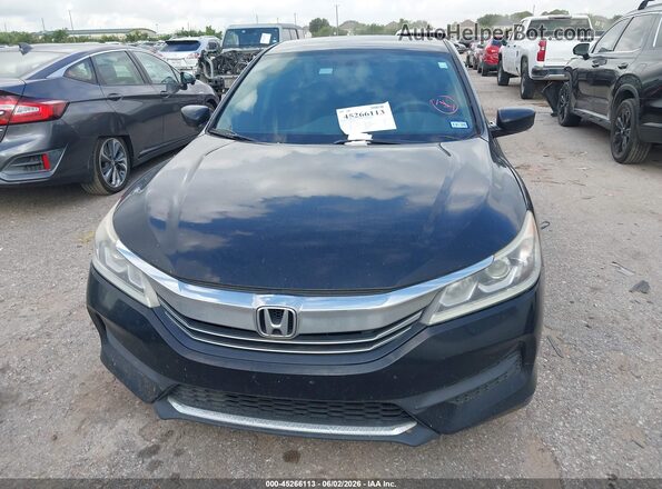 1HGCR2F34GA005143 2016 HONDA ACCORD Black Вид щитка приладів