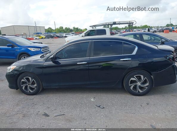 1HGCR2F34GA005143 2016 HONDA ACCORD Black Панорамний вид салону 360°