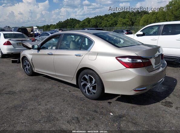 1HGCR2F34GA084149 2016 HONDA ACCORD Gold უკანა მარცხენა