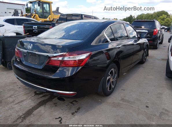 1HGCR2F34GA110894 2016 HONDA ACCORD Black Tył prawy