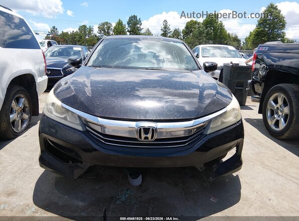 1HGCR2F34GA110894 2016 HONDA ACCORD Black Widok wnętrza z tyłu