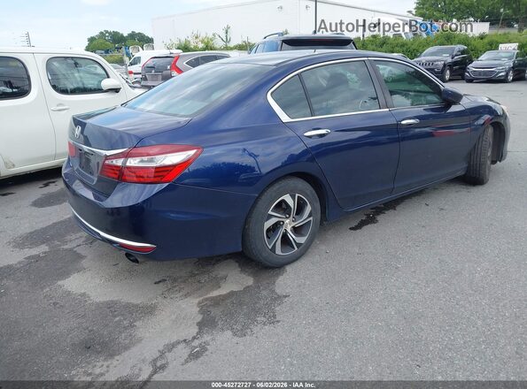 1HGCR2F34GA152160 2016 HONDA ACCORD Blue Tył prawy