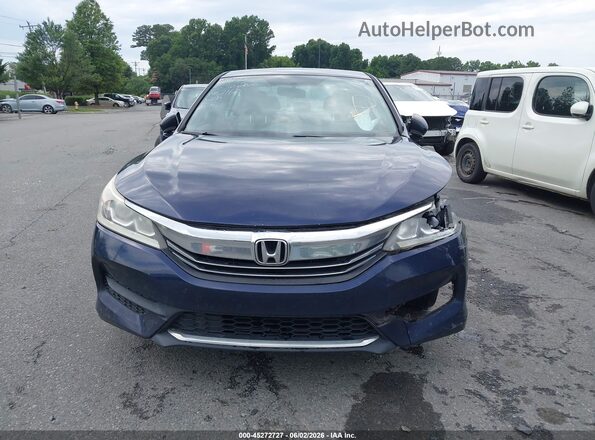 1HGCR2F34GA152160 2016 HONDA ACCORD Blue Widok zestawu wskaźników