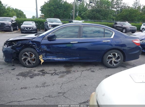 1HGCR2F34GA152160 2016 HONDA ACCORD Blue Widok wnętrza 360 stopni