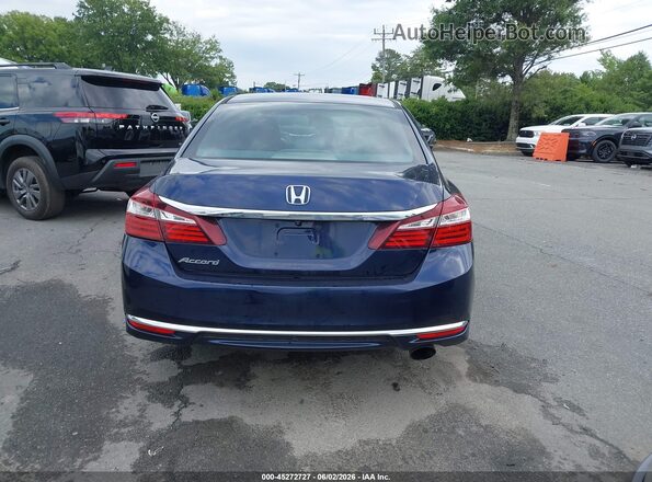 1HGCR2F34GA152160 2016 HONDA ACCORD Blue 