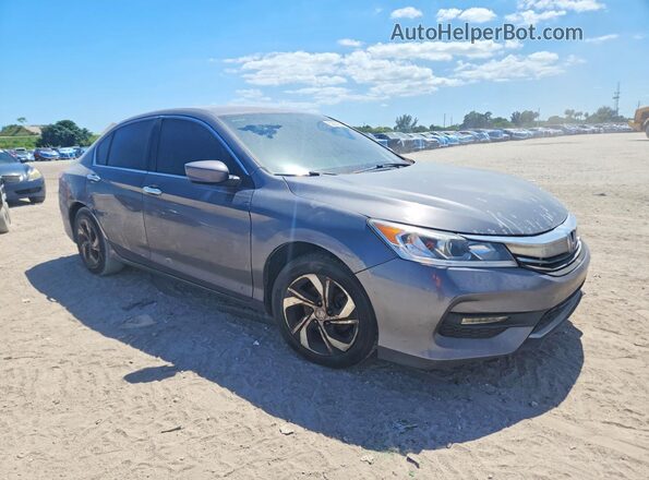 1HGCR2F34GA176894 2016 HONDA ACCORD Silver Front right