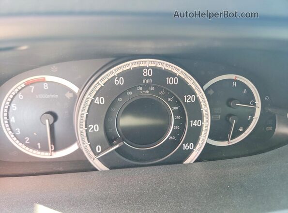 1HGCR2F34GA176894 2016 HONDA ACCORD Silver Instrument cluster view