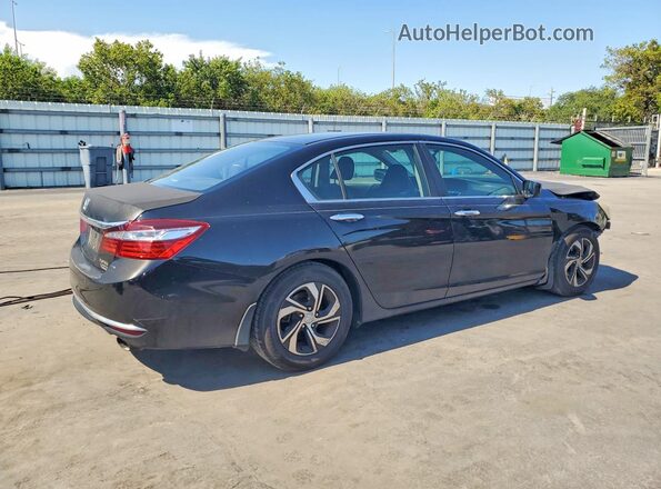 1HGCR2F34GA226063 2016 HONDA ACCORD Черный Задняя правая четверть