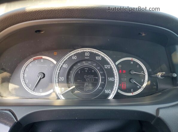 1HGCR2F34GA226063 2016 HONDA ACCORD Черный Вид щитка приборов