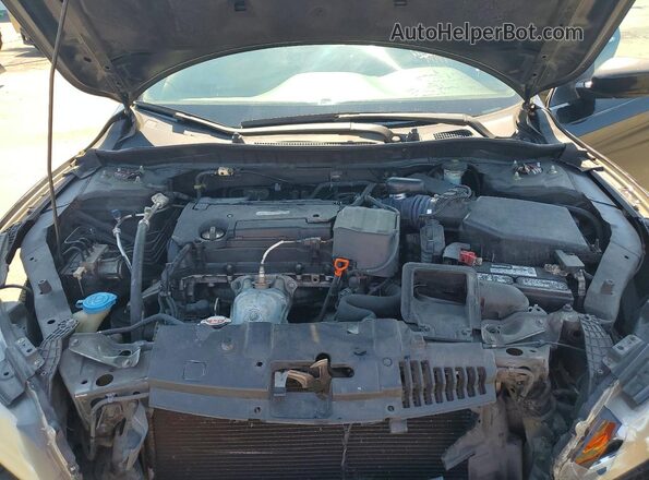 1HGCR2F34GA226063 2016 HONDA ACCORD Черный Вид задней части салона