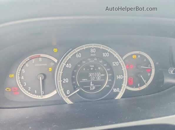 1HGCR2F34HA065084 2017 HONDA ACCORD Black Вид щитка приладів