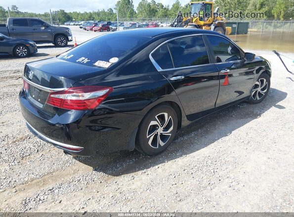 1HGCR2F34HA106068 2017 HONDA ACCORD Black უკანა მარჯვენა