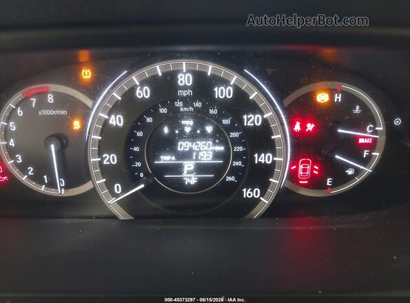 1HGCR2F34HA200760 2017 HONDA ACCORD Silver Widok tylnych siedzeń