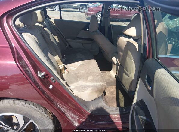 1HGCR2F34HA235346 2017 HONDA ACCORD Burgundy Вид наклейки з VIN-кодом