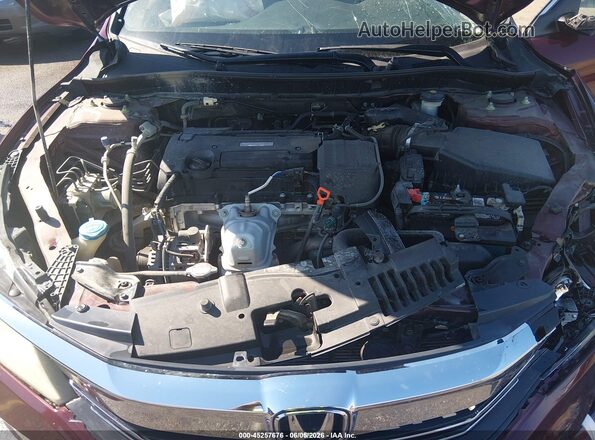 1HGCR2F34HA235346 2017 HONDA ACCORD Burgundy Вид ззаду