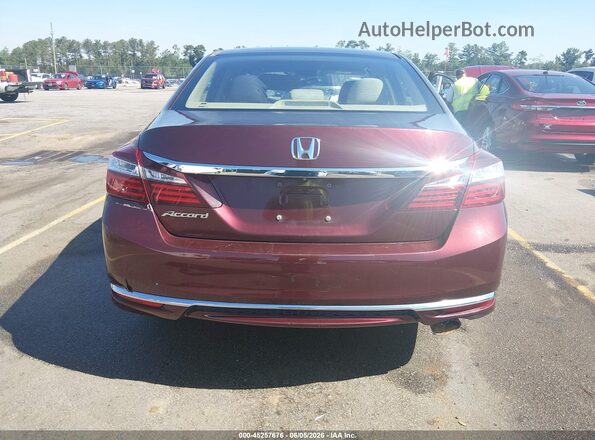 1HGCR2F34HA235346 2017 HONDA ACCORD Burgundy 
