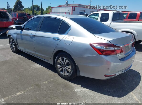 1HGCR2F35GA011002 2016 HONDA ACCORD Silver Задня ліва чверть