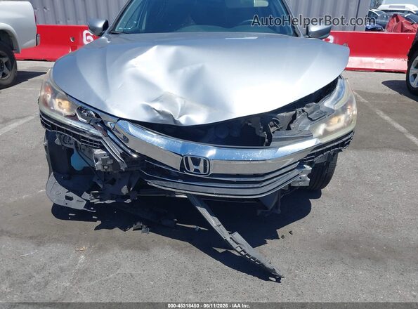 1HGCR2F35GA011002 2016 HONDA ACCORD Silver Вид спереду