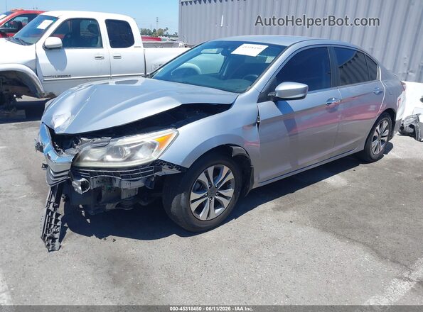 1HGCR2F35GA011002 2016 HONDA ACCORD Silver Передня ліва чверть