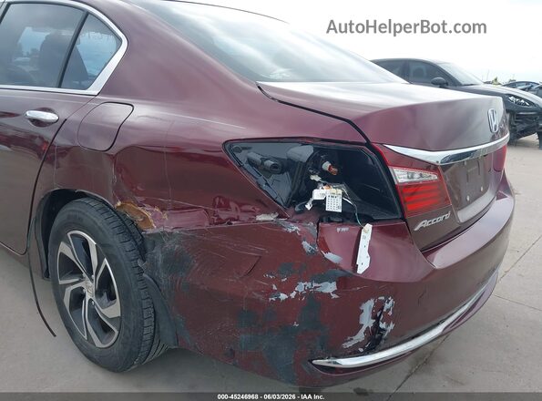 1HGCR2F35GA168481 2016 HONDA ACCORD Burgundy Դիմացի տեսք