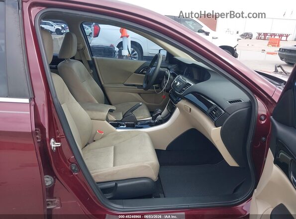1HGCR2F35GA168481 2016 HONDA ACCORD Burgundy Սալոնի դիմացի տեսք