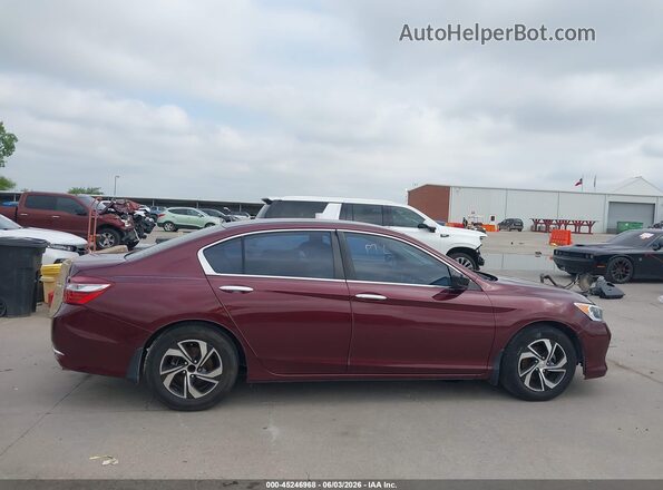 1HGCR2F35GA168481 2016 HONDA ACCORD Burgundy Սալոնի 360 աստիճան տեսք