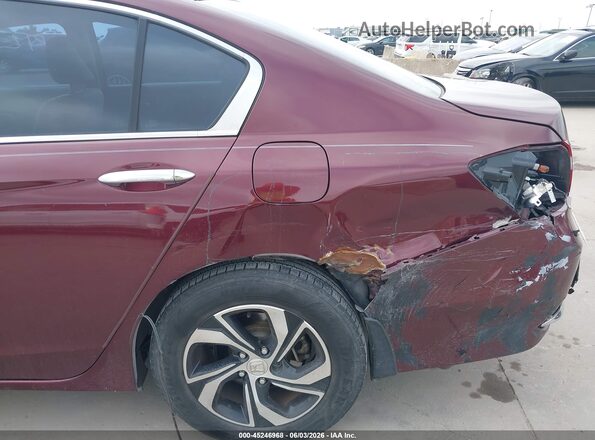 1HGCR2F35GA168481 2016 HONDA ACCORD Burgundy 