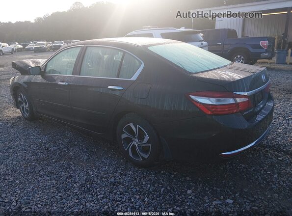1HGCR2F35GA211829 2016 HONDA ACCORD Black უკანა მარცხენა