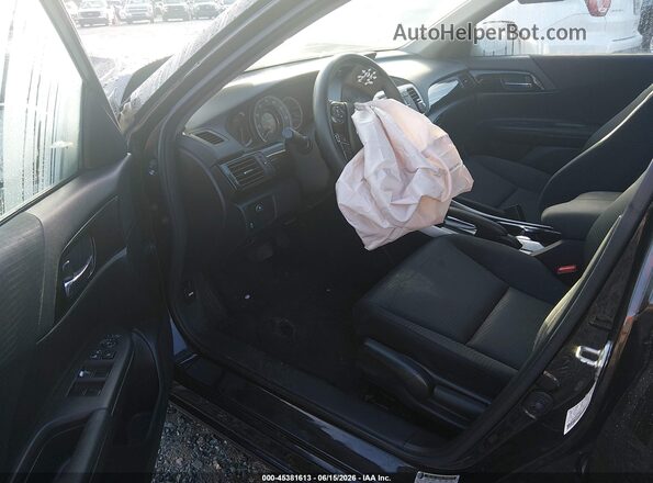 1HGCR2F35GA211829 2016 HONDA ACCORD Black VIN კოდის სტიკერის ხედი