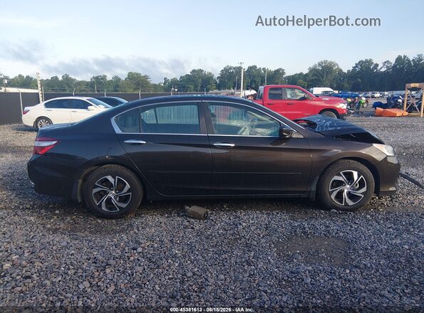 1HGCR2F35GA211829 2016 HONDA ACCORD Black უკანა სალონის ხედი