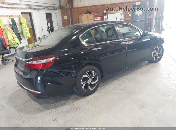 1HGCR2F35GA231255 2016 HONDA ACCORD Black Tył prawy