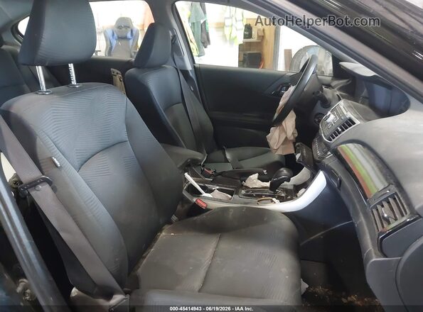 1HGCR2F35GA231255 2016 HONDA ACCORD Black Widok naklejki z numerem VIN