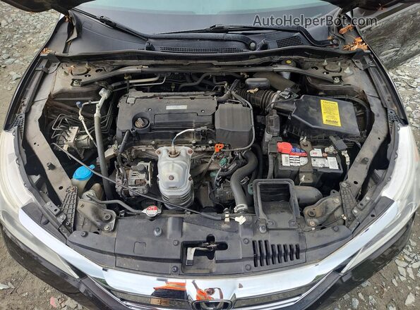 1HGCR2F35GA236276 2016 HONDA ACCORD Brown უკანა სალონის ხედი