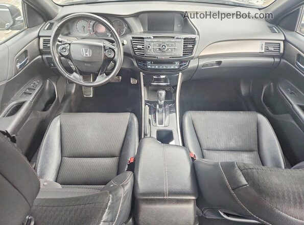 1HGCR2F35GA236276 2016 HONDA ACCORD Brown წინა პანელის ხედი