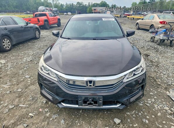 1HGCR2F35GA236276 2016 HONDA ACCORD Brown წინა ხედი