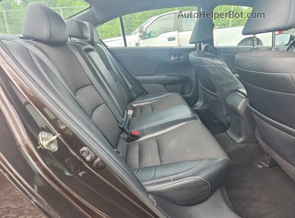 1HGCR2F35GA236276 2016 HONDA ACCORD Brown უკანა სავარძლების ხედი