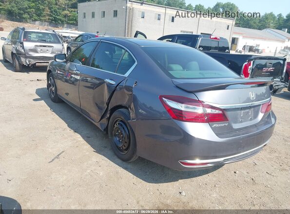 1HGCR2F35HA111490 2017 HONDA ACCORD Gray Rear left