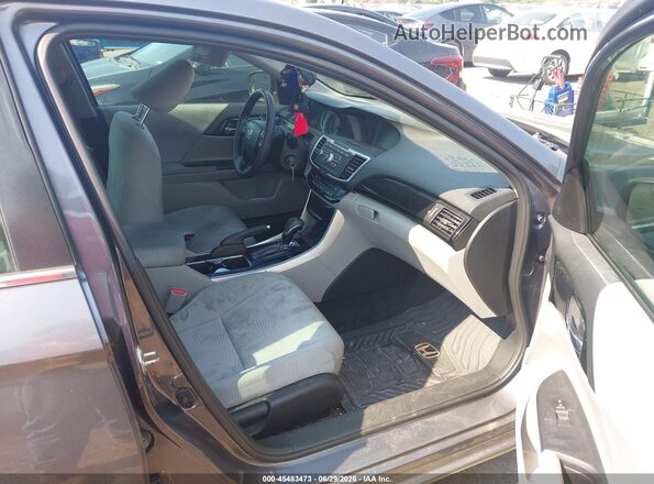 1HGCR2F35HA111490 2017 HONDA ACCORD Gray Front interior view