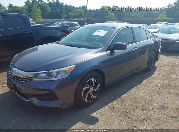 1HGCR2F35HA111490 2017 HONDA ACCORD Gray Front left