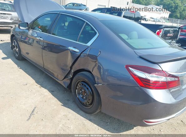 1HGCR2F35HA111490 2017 HONDA ACCORD Gray Front view