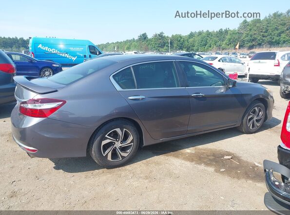 1HGCR2F35HA111490 2017 HONDA ACCORD Gray Rear interior view