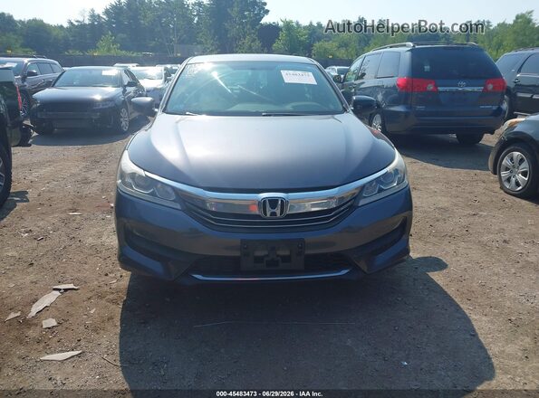 1HGCR2F35HA111490 2017 HONDA ACCORD Gray Instrument cluster view
