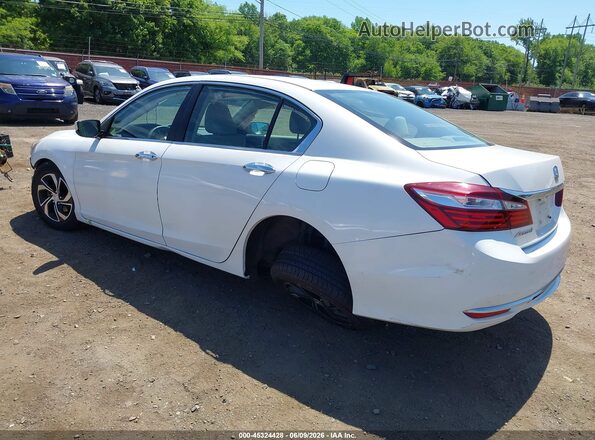 1HGCR2F35HA214375 2017 HONDA ACCORD White Հետևի ձախ