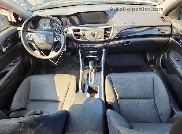 1HGCR2F35HA246002 2017 HONDA ACCORD Black Dashboard view