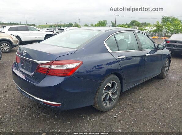1HGCR2F36GA161975 2016 HONDA ACCORD Blue Tył prawy